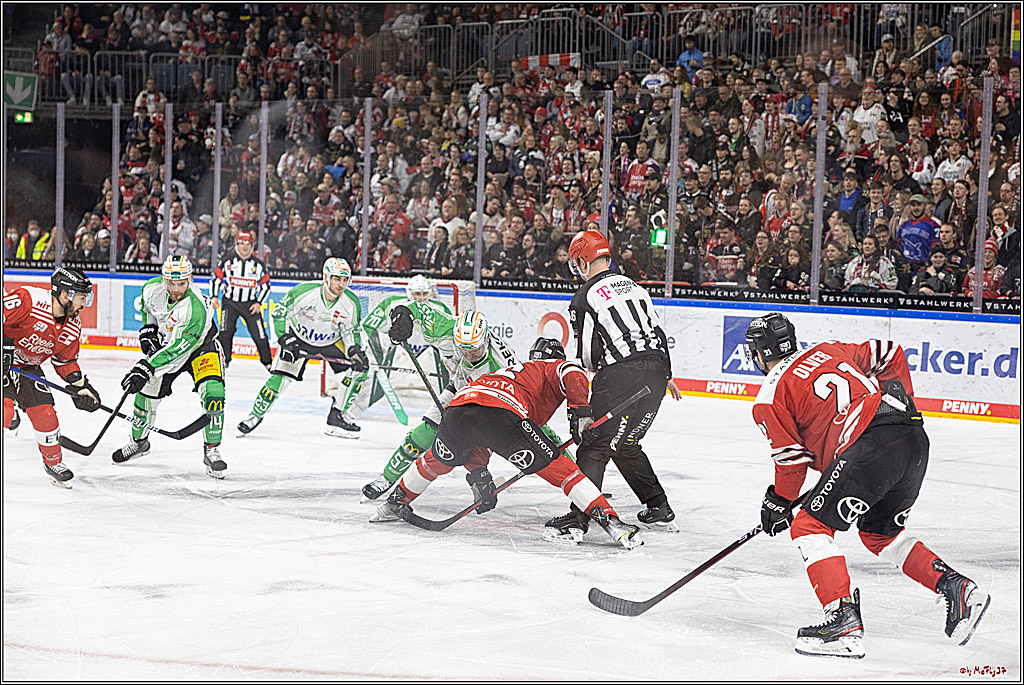 PENNY DEL;  Koelner Haie - Bietigheim Steelers; Koeln, 22.01.2023